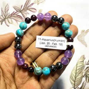 Aquarius Bracelet (Kumbh) (Advance) Zodiac Sign