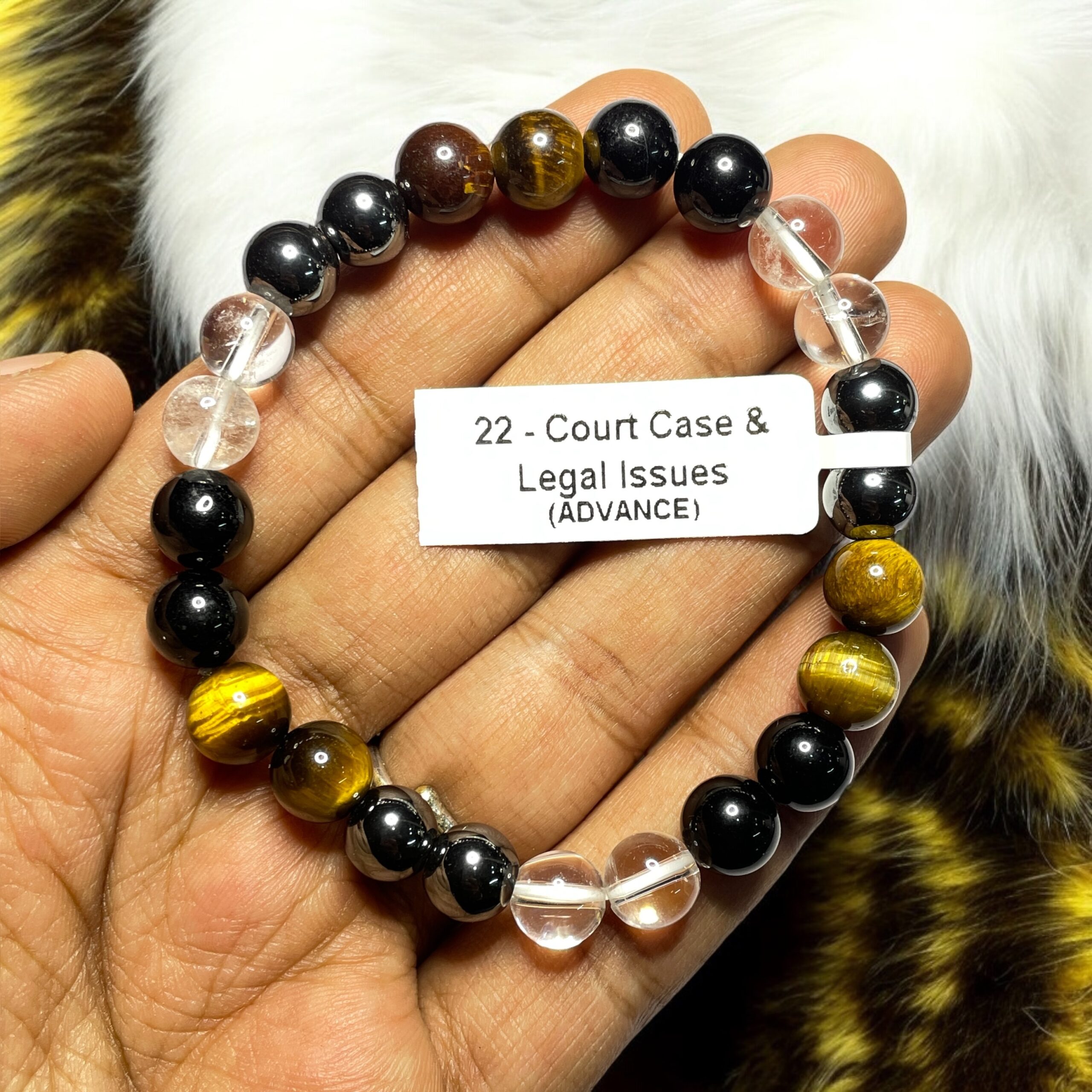 Court Case & Legal Issues (Advance) Remedies & Intentions Bracelet - Image 2