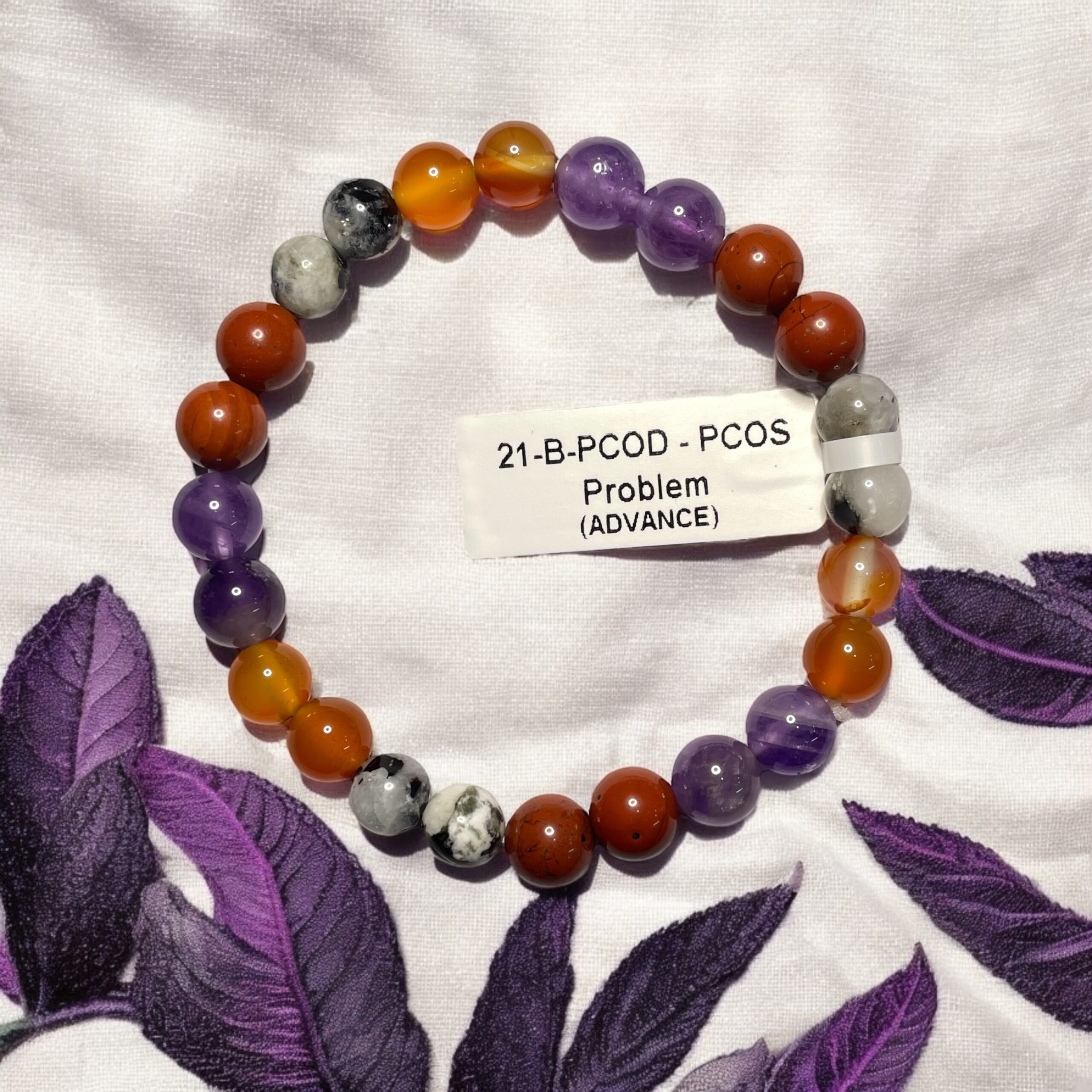 PCOD - PCOS Pregnancy (Advance) Remedies & Intentions Bracelet