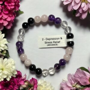 Depression & Stress Relief (Advance) Remedies & Intentions Bracelet