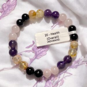 Health (Overall) & Longevity (Advance) Remedies & Intentions Bracelet