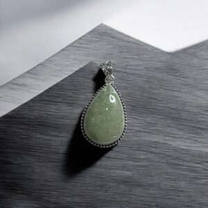 Aventurine Green Crystal Pendant
