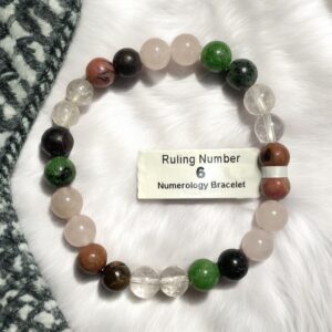 Ruling Number 6 Numerology Bracelet