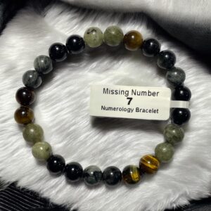 Missing Number 7 Numerology Bracelet