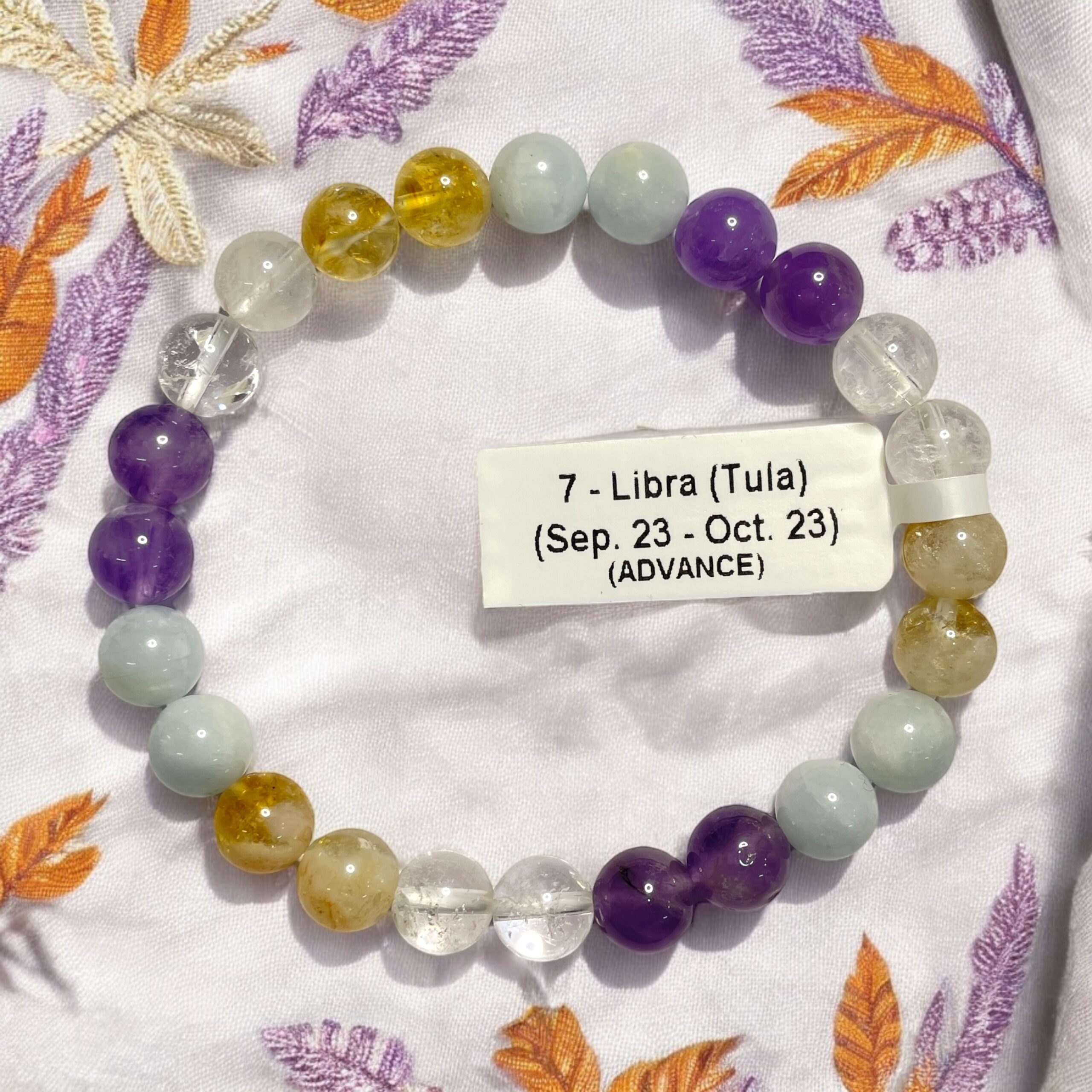 Libra Bracelet (Tula) (Advance) Zodiac Sign