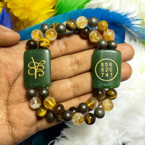Money Magnet Double Layer (Zibu Bracelet) 1-D Remedies & Intentions Bracelet