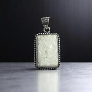 Howlite Crystal Pendant