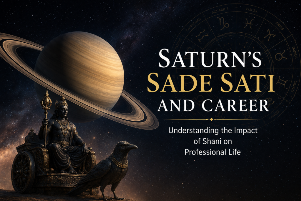 Saturn’s Sade Sati and Career: Understanding the Impact of Shani on Professional Life